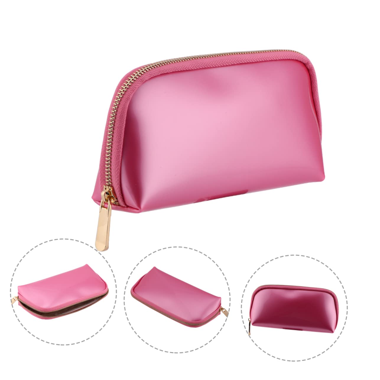 POPETPOP 2pezzi Pvc Per Cosmetici Organizer Toiletry Bag Per e Ragazze Colore Anguria e