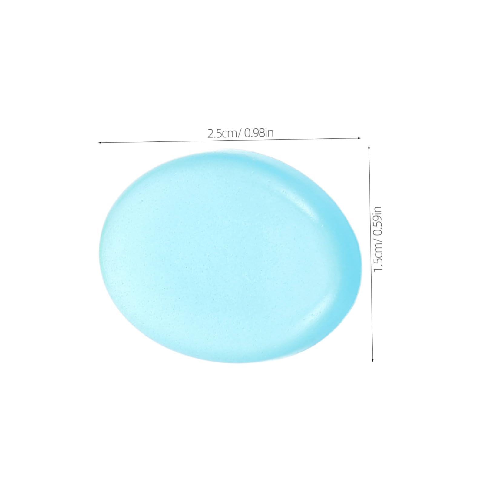 HEMOTON 500 Pièces Galets Phosphorescents Décoratifs Pierres Lumineuses pour Aquarium Jardin Allée Décoration Aquarium Gravier Solide et Résistant