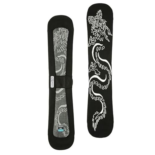 【国内正規品】 エビス ebs スノーボード アクセサリー ボードケース KNIT COVER DRAGON 4400323 BLACK 【24-25モデル】 BLACK SM(138-150cm)