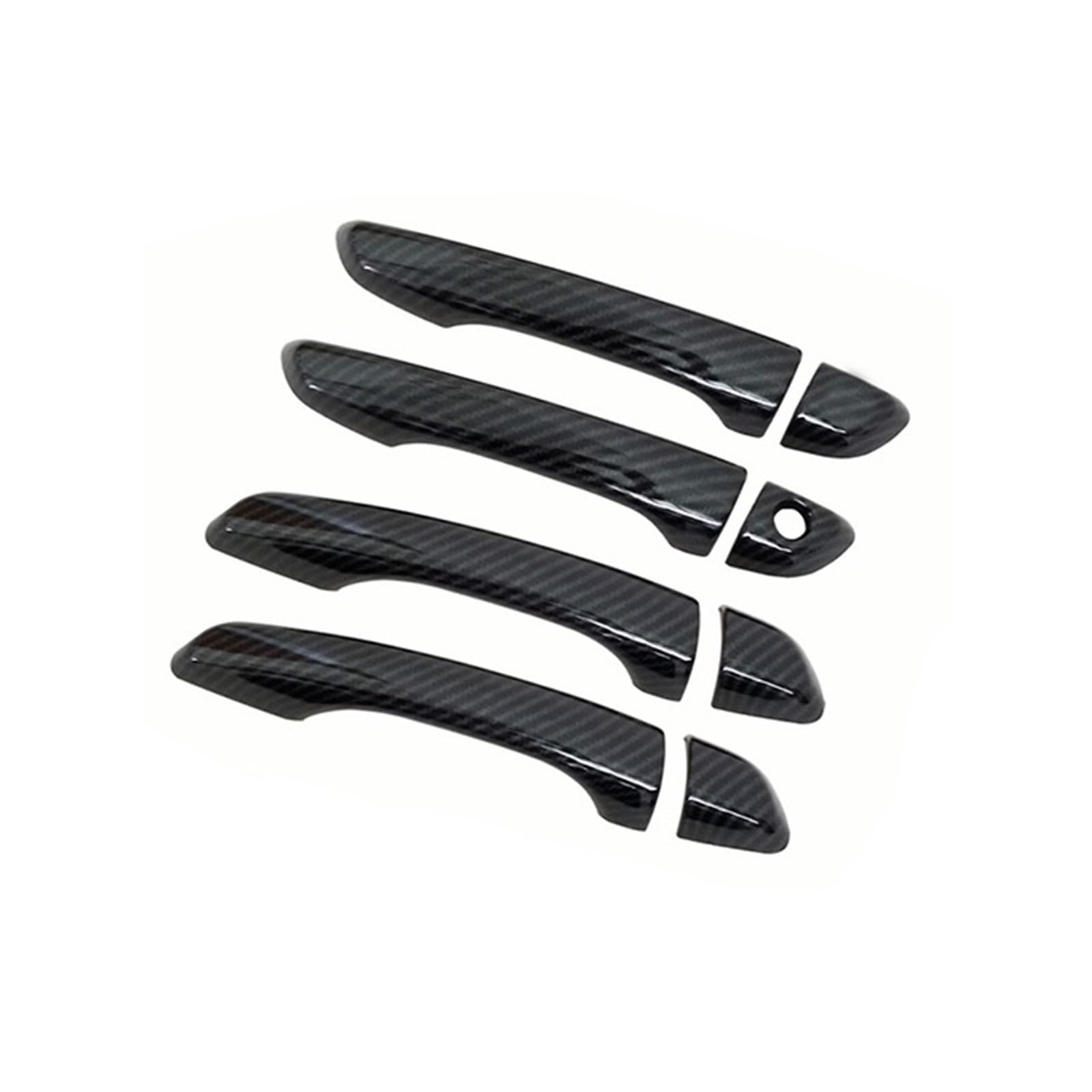 Drezzo 2 Keyless Entry Car Exterior Door Handle Car Door Handle Cover Trim For Citroen C4 For Cactus 2014-2022(2 Keyless Entry)