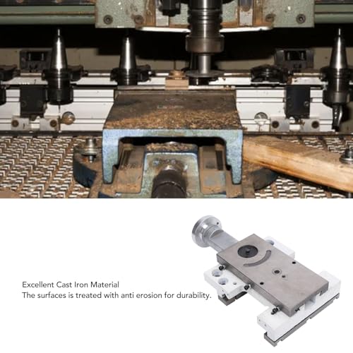 Conjunto de Mini Máquina de Torno, Suportes de Torno de Madeira Multifuncional de Ferro Fundido, Bro