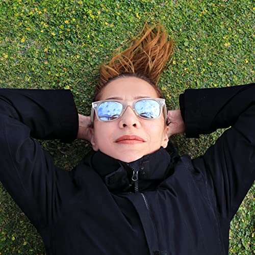 Matcheck 10/18 Pack Neon Colors Party Sunglasses Mirrored lens Colored Glasses Bulk Retro Shades for Unisex Adults Teens3