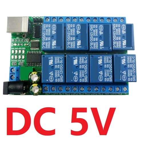Module relais USB RS232 8CH DC 5V pour stopper pannes de PC - 3