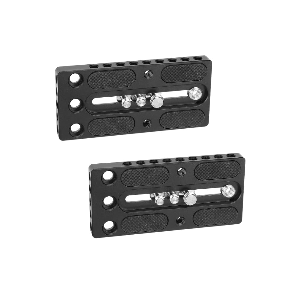 SZRIG Camera Base Plate with 1/4"-20 & 3/8"-16 Screw Thread(2 Pieces) - Image 4