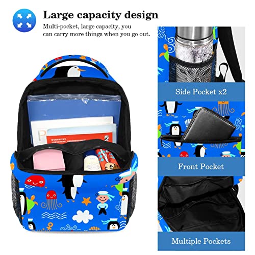 Sac à dos décontracté ordinateur portable avec trousse Sea Element - 3