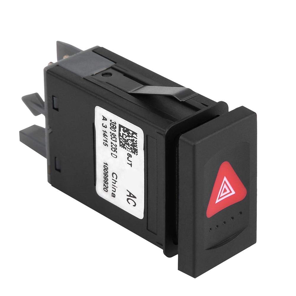 Interruptor de luz de Emergencia Intermitente para Coche 3B0 953 235 D para 98-05.-para Interruptor de luz de Emergencia Nuevo para Beetle Carat
