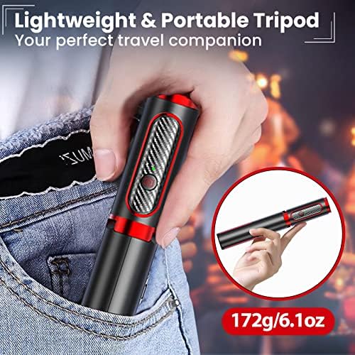 Selfie Stick Tripod, 3 in 1 Aluminum Bluetooth Selfie Stick with Wireless Remote, Extendable & Stable Tripod for iPhone 14/14 Pro Max/13/13 Pro/12/11 Pro and Samsung Huawei Smartphones, etc.