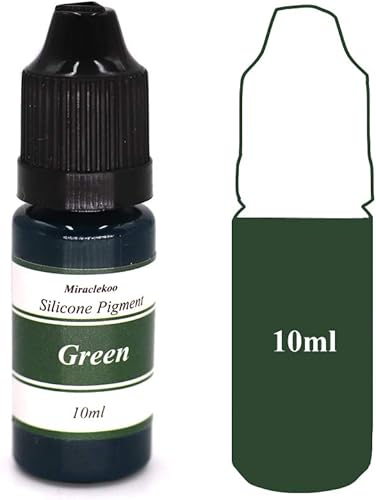 Miniatura 2 de Pigmento de goma de silicona líquida de 8 colores para hacer moldes de silicona, moldear y fundir, fabricación manual de bricolaje, 0.3fl oz cada uno