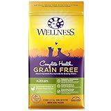 Wellness Complete Health Natural Grain Free Deboned Chicken & Chicken Meal Dry Kitten Food, 5.5 Pound Bag