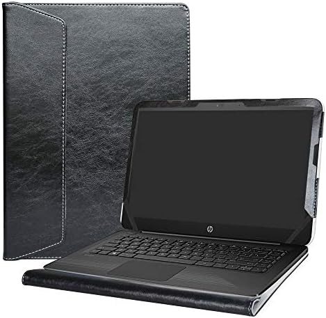 Alapmk Protective Case Cover for 14" HP Stream 14 14-dsXXXX 14-axXXX 14-cbXXX/Stream 14 Pro & HP Chromebook 14 G5/14-caXXX 14-bdXXXX Laptop(Note:Not fit HP Chromebook 14 G2 G3 G4/14-akXXX),Black
