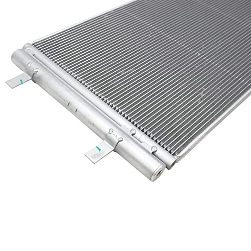 Image of TRQ A /C Condenser and Receiver Drier Assembly Compatible with 2013-16 Audi A4 13-16 A4 Quattro 13-14 A5 13-17 A5 Quattro 13-16 allroad 13-17 Q5 13-17 S5 15-17 Porsche Macan