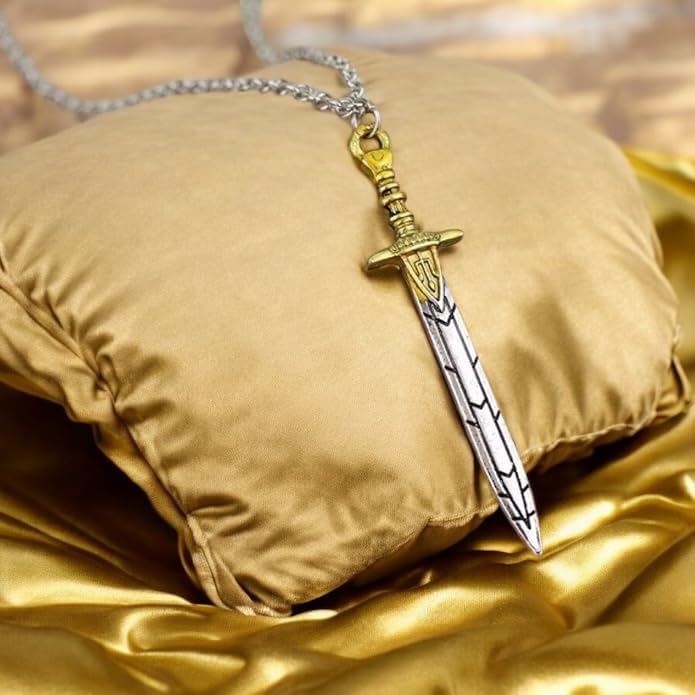 PRINCESS CUTENESS STORE Riptide Sword Sea of Monsters Demigod Olympian Pendant Necklace Annabeth Chase Percy Jackson - Image 4