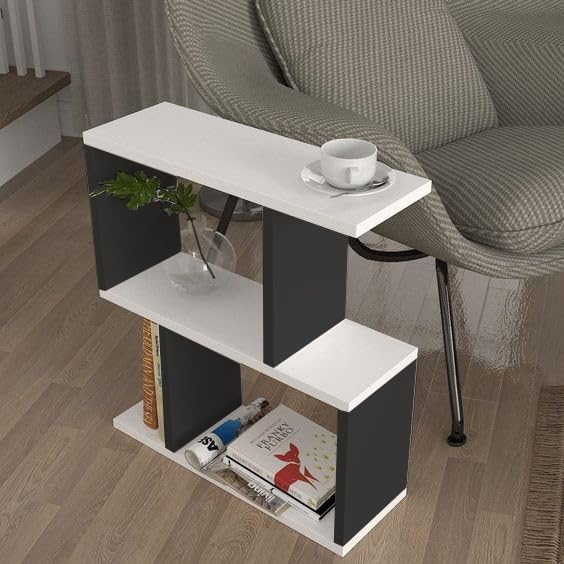 See full amazon price history chart for WIQOWEG Engineered Wood Side Table, Narrow End Table, Simple Bedside Table Nightstand,Medium Bookshelf Bookcase, Display Rack For Bathroom, Bedroom, Living Room And Office (Brownn) WIQOWEG Engineered Wood Side Table, Narrow End Table, Simple Bedside Table Nightstand,Medium Bookshelf Bookcase, Display Rack For Bathroom, Bedroom, Living Room And Office (Brownn) (B0CRZ6Z446) Amazon Price History, Amazon Price Tracker
