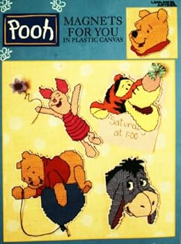 Paperback Pooh - Magnets for You in Plastic Canvas Book