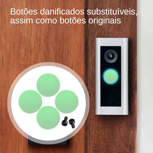 Botão redondo da campainha, substituição do botão da campainha | Botão da campainha Botão da campain