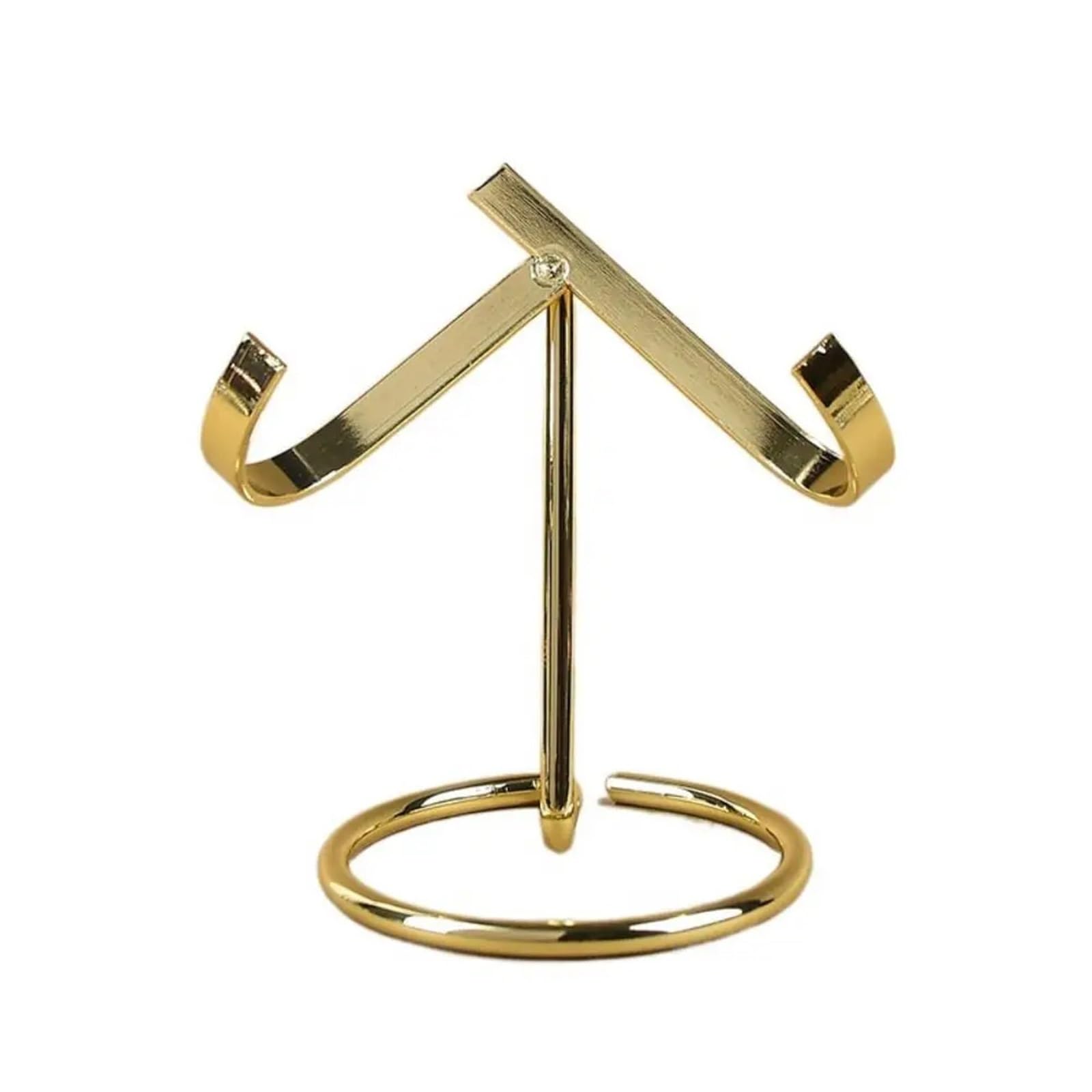 IRGVJIFR Rock Display Stand 2PCS Metal Base Bracket