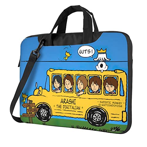 嵐 スヌーピ パソコンケース 14インチ 防水 パソコンバッグ Macbook Pro Air PCケース衝撃吸収 ノートパソコン ケース ショルダーストラップ付き PC バッグ パソコンカバー パソコンけーす通勤 通学 パソコン ビジネス 手提げカバン