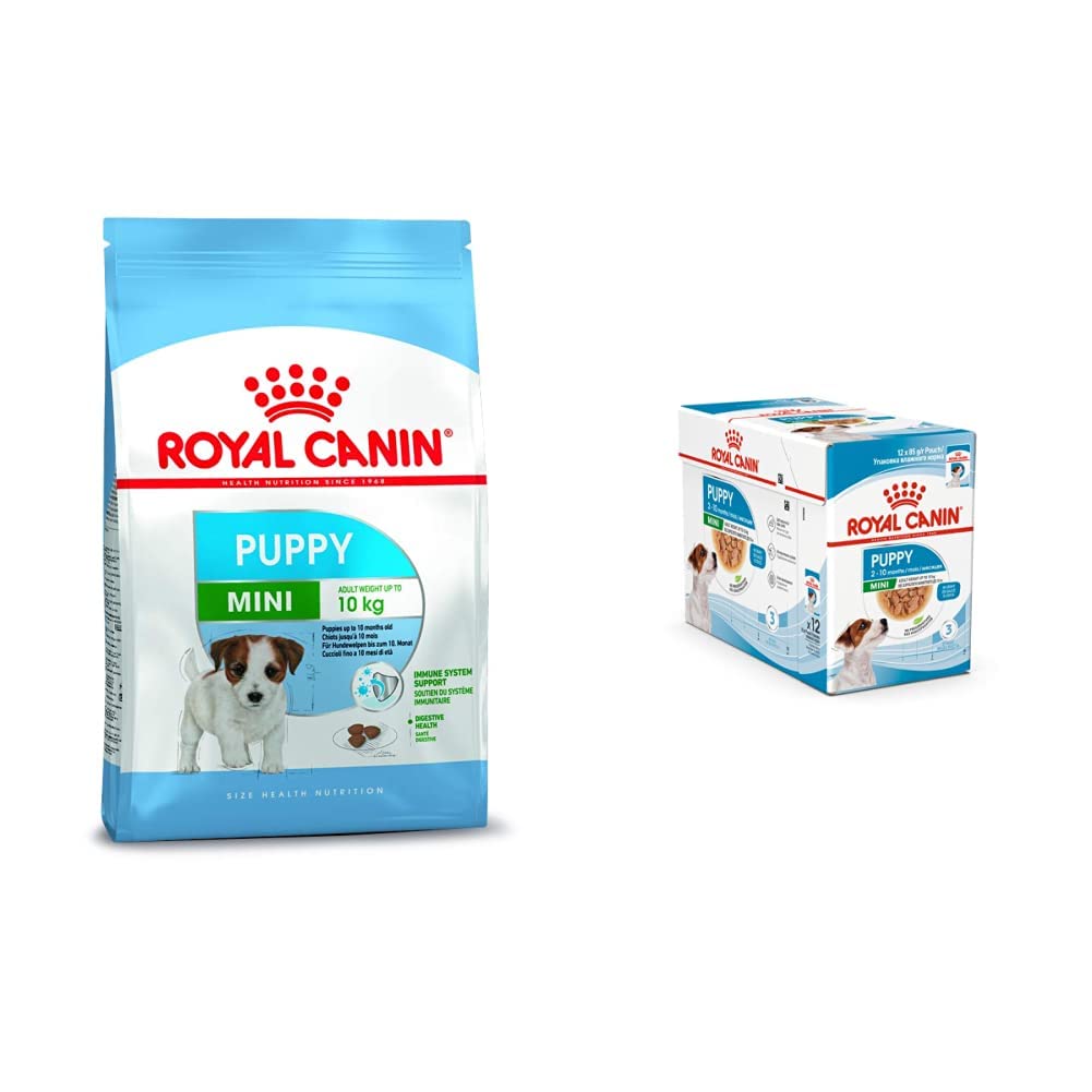 Royal Canin Mini Puppy Dry Dog Food 4 Kg & Royal Canin Mini Puppy Wet Dog Food 1.02 Kg (B0BFQKCCG1) Amazon Price History, Amazon Price Tracker