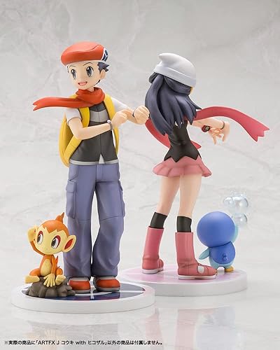 Miniatura 20 de Kotobukiya ARTfx J Pokemon Series Kouki con Hikosaru, escala 1/8, PVC, figura completa prepintada PV026