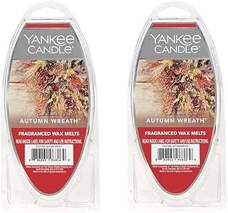 Pack of 2 Autumn Wreath Fragranced Wax Melts