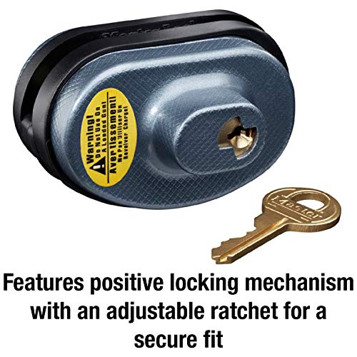 Master Lock 90DSPT Cadenas à clé pour gâchette d'armes à feu, Gris, 5,7 x 3,5 x 4 cm - Image 6