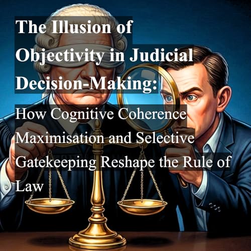The Illusion of Objectivity in Judicial Decision-Making: How Cognitive Coherence Maximisation and Selective Gatekeeping Reshape the Rule of Law