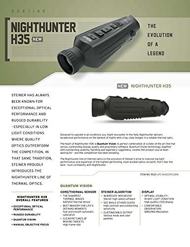 Image of Steiner Nighthunter H35 Thermal Optic Handheld Scope with Quantum Vision Technology