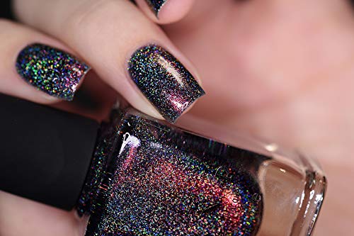 Image of ILNP Revival - Red to Gold Color Kissed Ultra Holographic Nail Polish