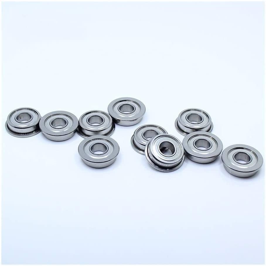 Roulement F698ZZ ABEC-5 à bride 8x19x6 mm pour guidage d'axe industriel