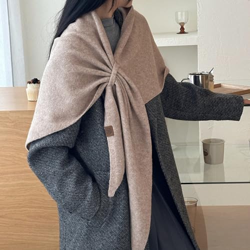 2025 New Pashmina Shawl Wraps Women Knitted Shawls and Wraps Cardigan Cape Wool Cashmere Shoulder Top Sweater Shawl Scarf4