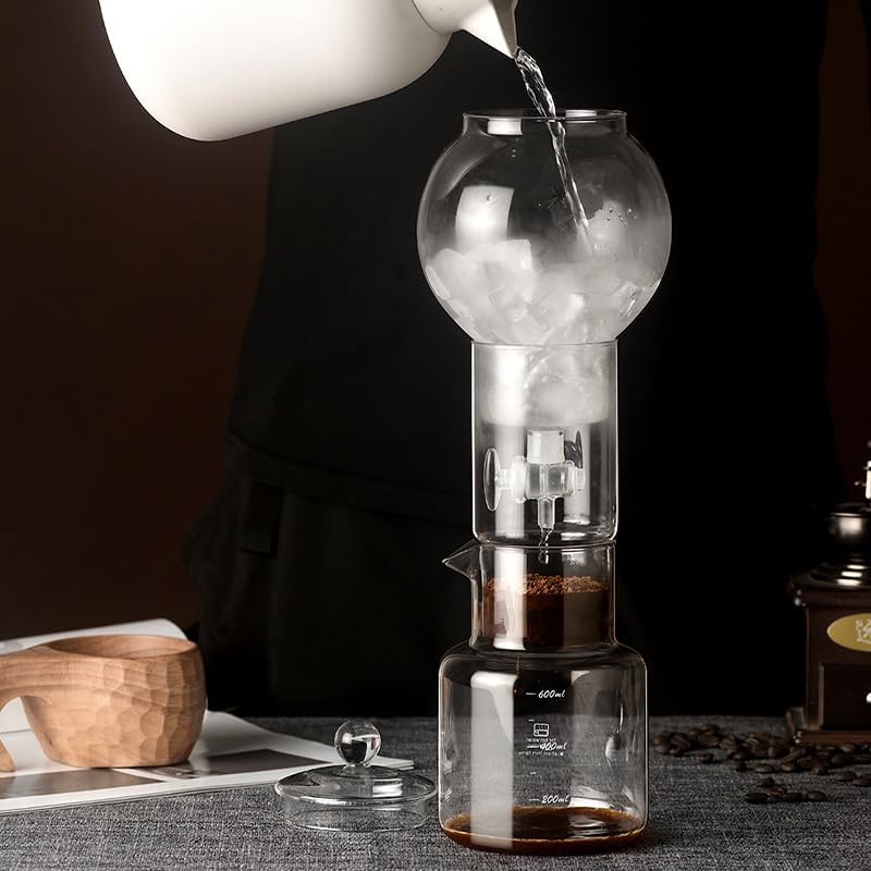Amazon | ウォータードリッパー 600ml-800ml 水出しコーヒーポット 冷
