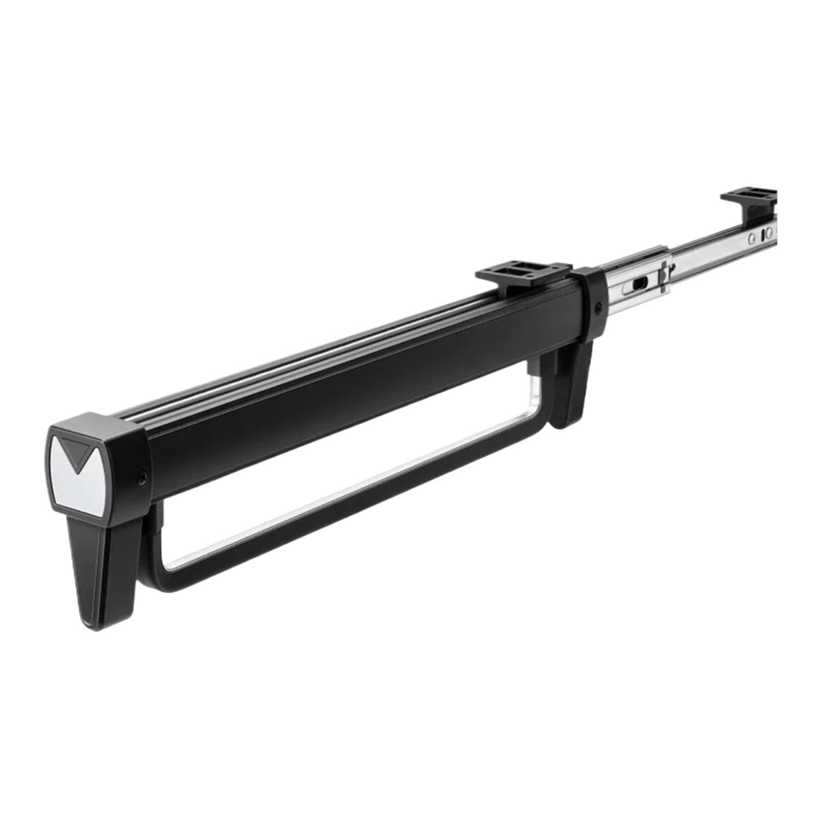 PFMSAAF pull out clothes rail Wardrobe Telescopic Rail Rack Retractable Slide Hangers Top Mounted Pull-out Pants For Space Saving for home