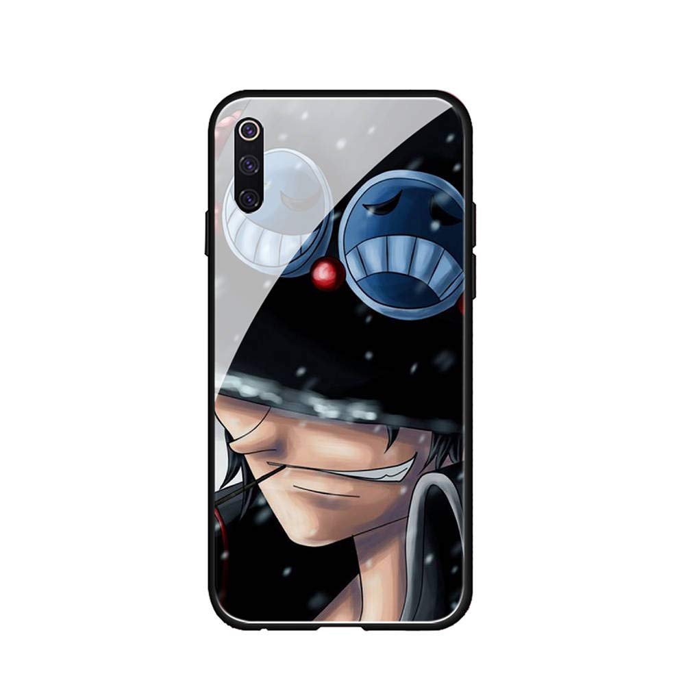 Amazon Com Ruiwei Phone Case Galaxy S8 Plus Rwno 506 One Piece Anime Tempered Glass Design Pattern And Soft Silicone Rubber Bumper Frame For Scratch Resistant And Anti Scratch Absorption