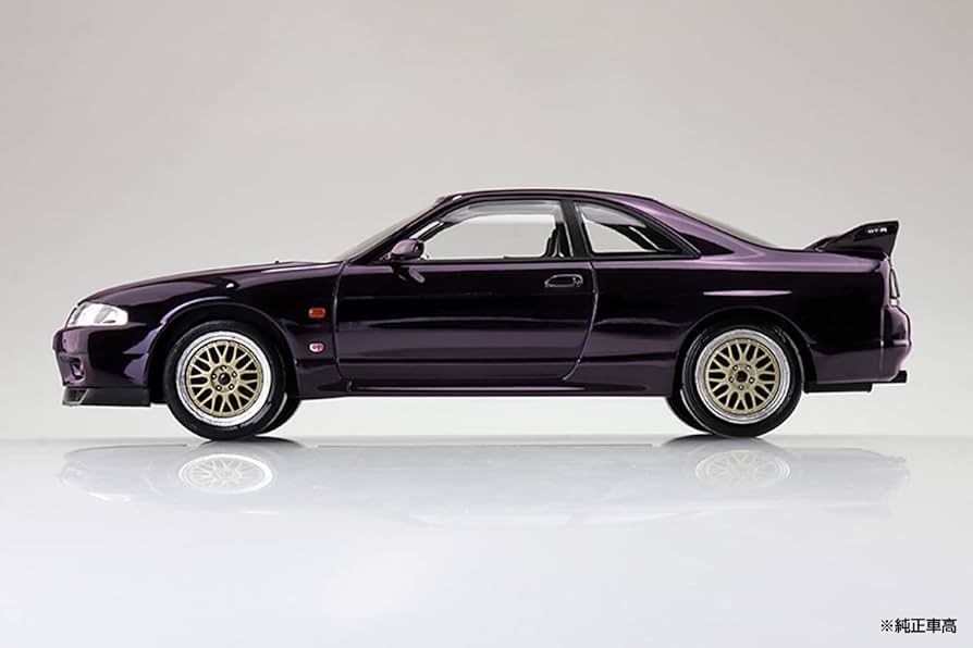 トミカ改造 日産 R33 GTR オーバーフェンダー 紫 深リムホットウィール トミカ改造 日産 R33 GTR オーバーフェンダー 紫 深リムホット