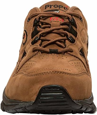 Propét Men's Stability Walker Walking Sneakers Medicare Approved Shoes, Choco/Black Nubuck, 8.5 XX-Wide | Image 4