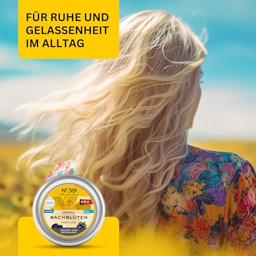 Original Bachblüten Nr. 39 Pastillen Schwarze Johannisbeere von Lemon Pharma, Vegan und Zuckerfrei