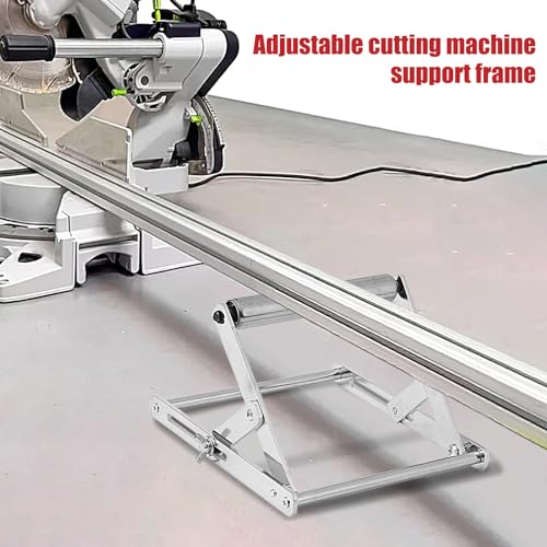 Support de scie réglable pliable anti vibration pour atelier sain
