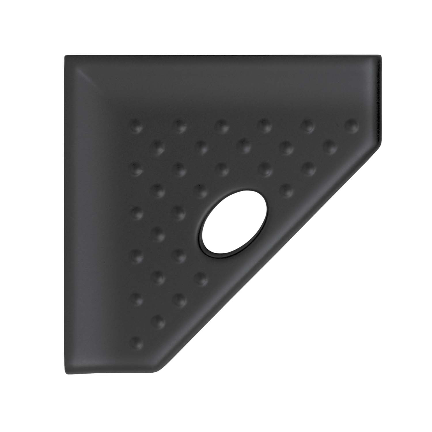 Questech 5 Corner Shower Footrest Retrofit Shaving Shelf for Inside Shower Bathroom Storage Corner Caddy Organizer Geo Flatback