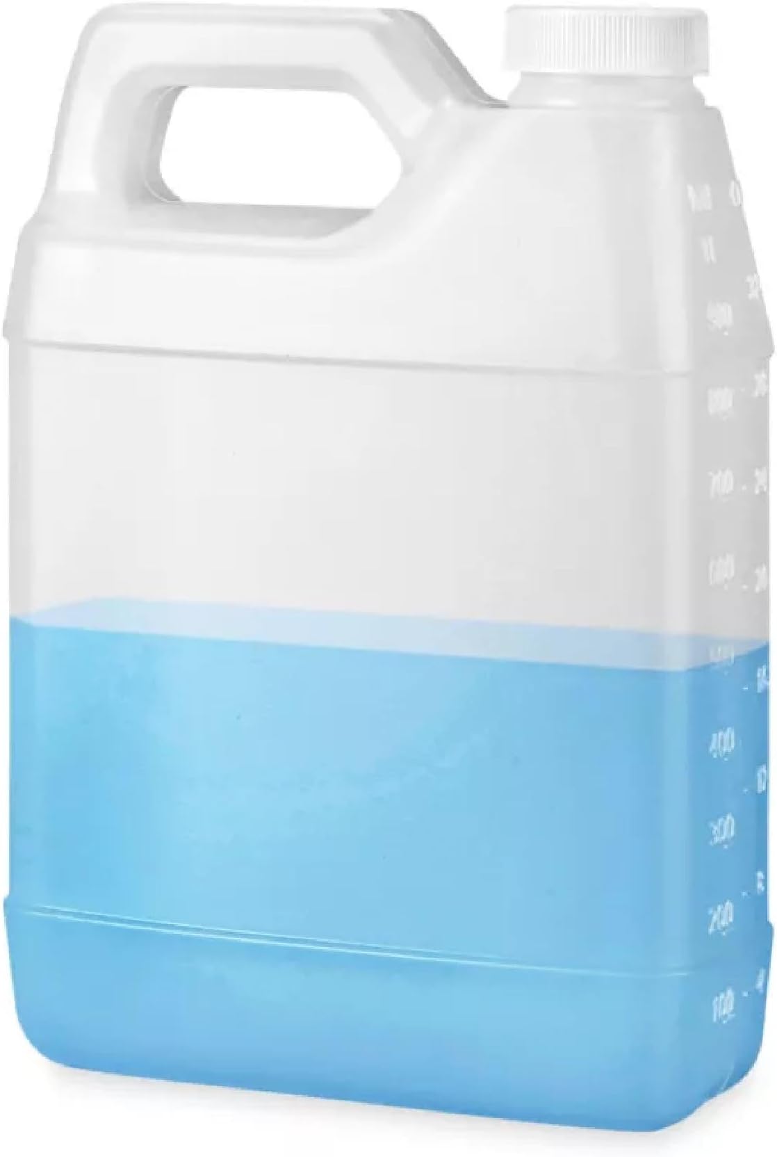 - Epic Designs F-Style Jugs - 32 oz - Space-saving container for chemicals, cleaners and other liquids - Natural