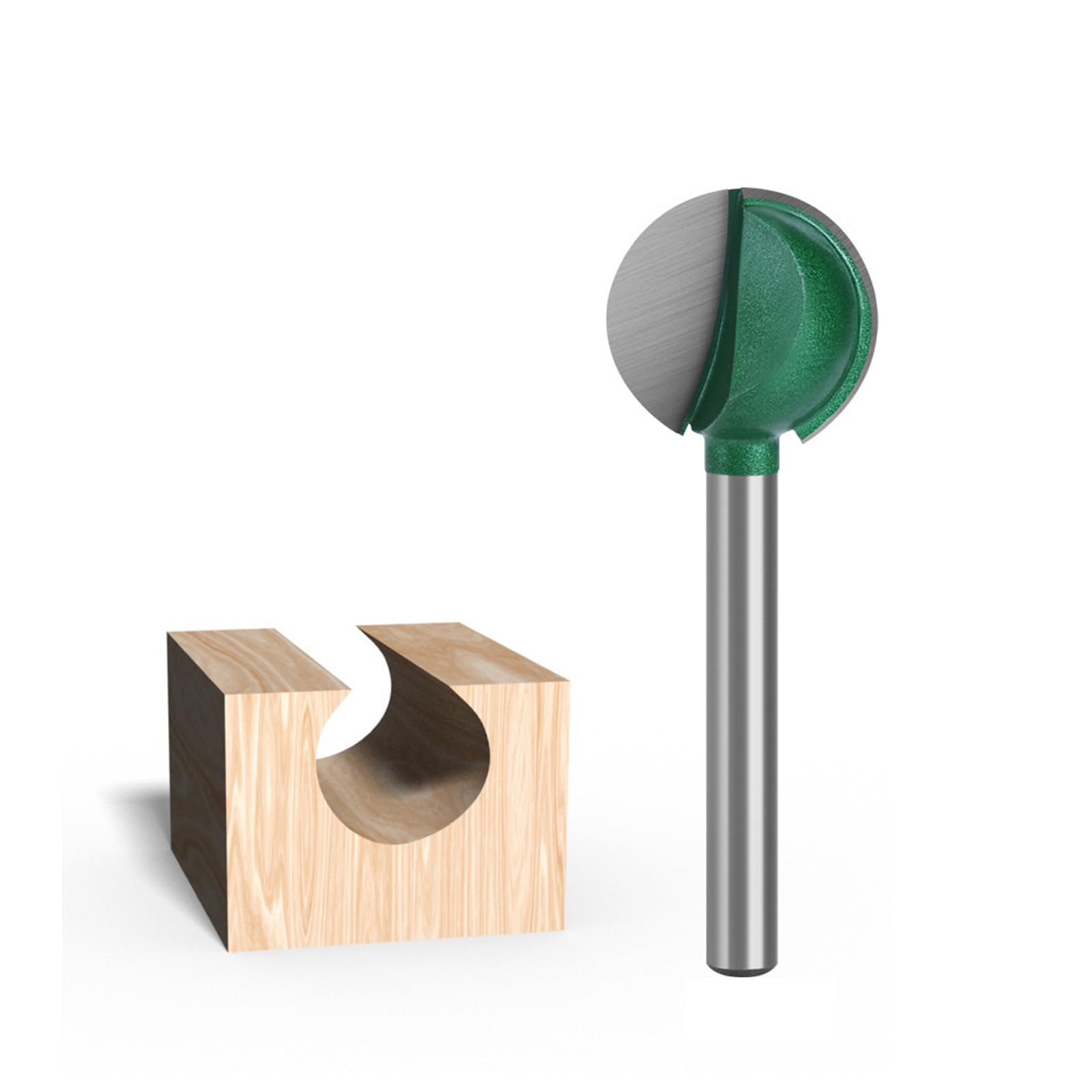 Handle Ball Nose Milling Cutter Round Nose Router Bit for Accurate Sculpting on Wood Surfaces Router Bit for Woodworking