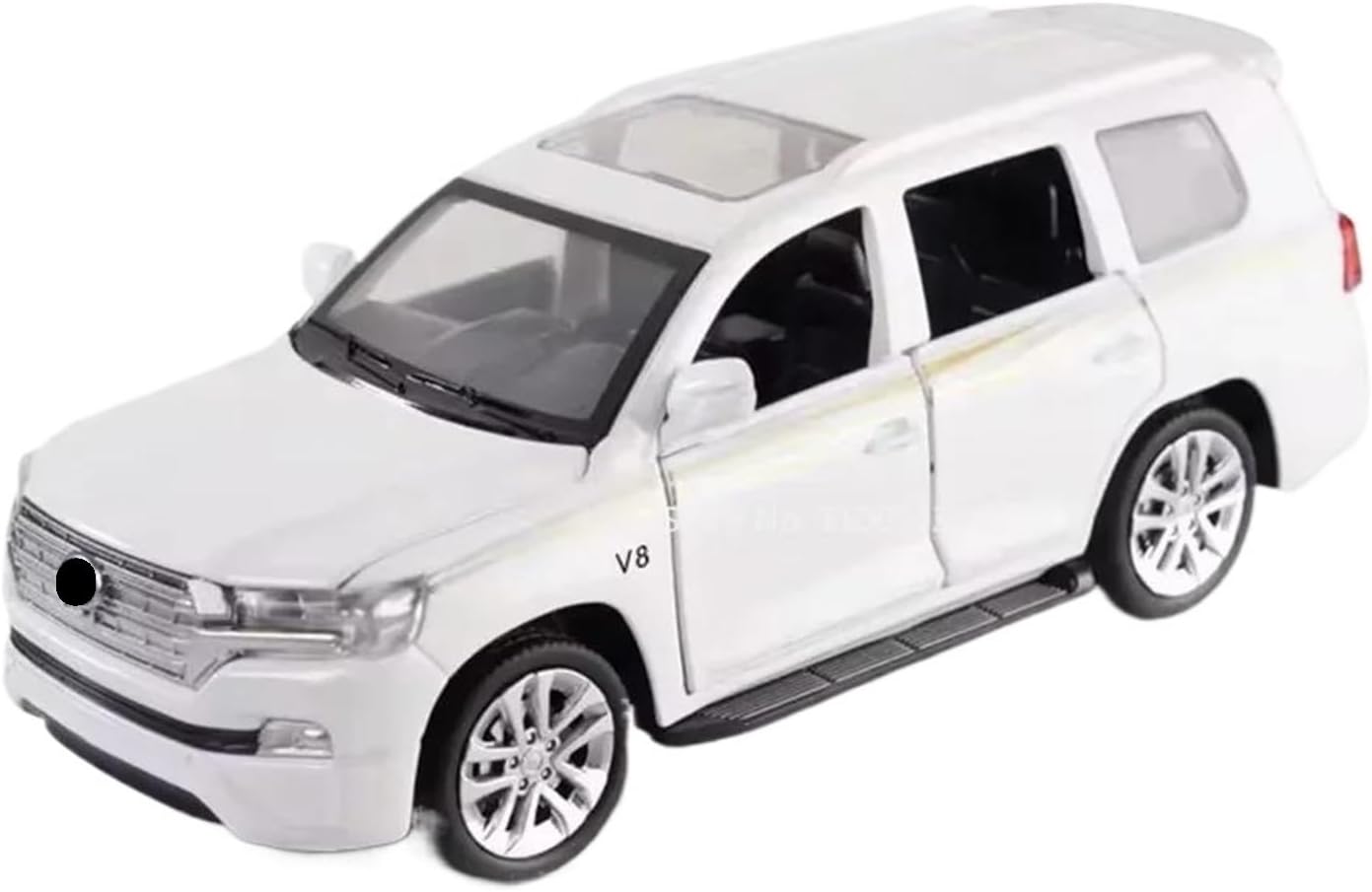 Diecast 1:32 For Prado For Land Cruiser Alloy Car Models Exquisite Finished Scale Vehicle Model Kit Display(For Land Cruiser White)