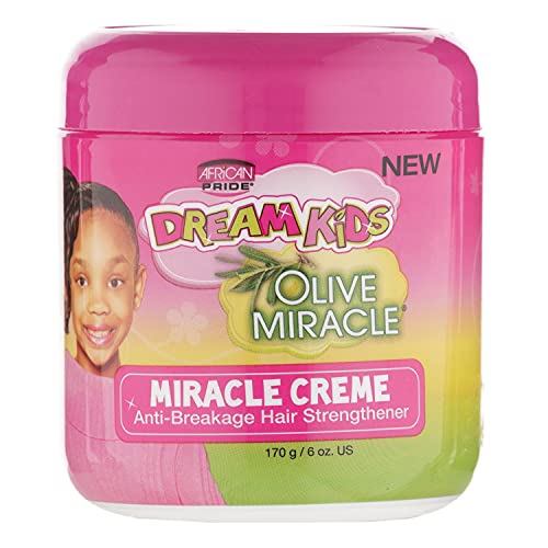 African Pride Olive Miracle Hair Strengthener for Kids 6 Oz