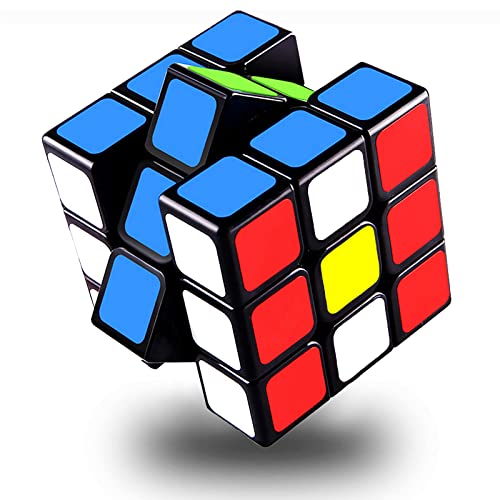 ZIOYCKL Speed Cube 3x3x3,Stickers Original Magic Cube Puzzle Toy,QYTOYS Sail W Speed Cube,Easy Turning & Smooth Play Durable Puzzle Cube Toy,Stickers Cube Classic