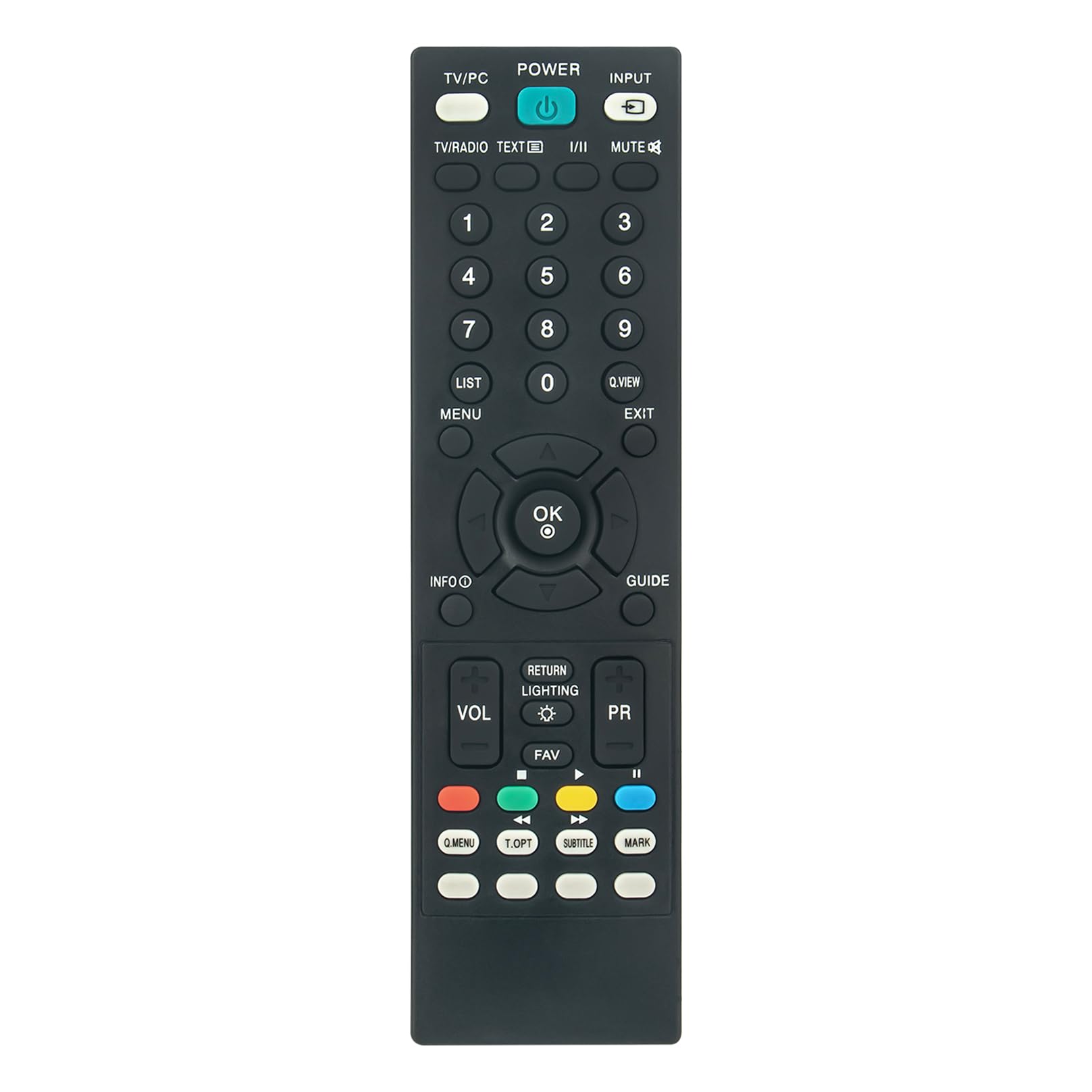 ALLIMITY Telecomando Sostitutivo Per TV E Monitor LG, Modello AKB 33871424, Compatibile Con M2762D-PC, M227WDP E Molti Altri - 4