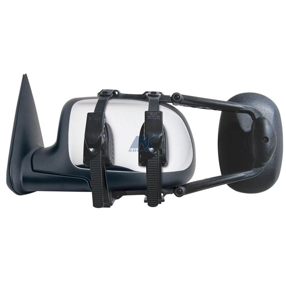 Fit System 3891 Deluxe Universal Clip-on Trailer Towing Mirror