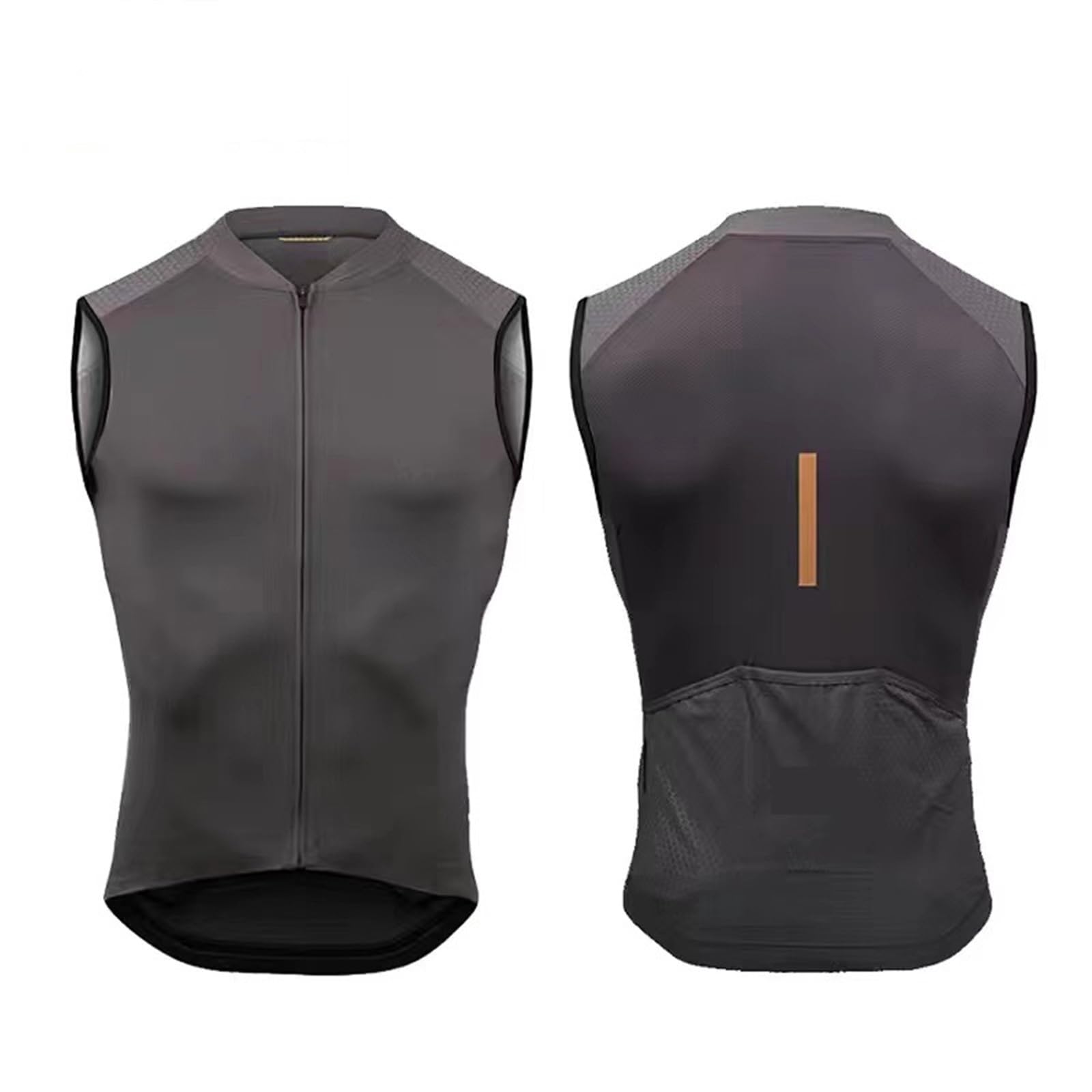 Chaleco Ciclismo Chaleco de ciclismo for hombre, sin mangas, resistente al viento, ropa deportiva, cortavientos for bicicleta