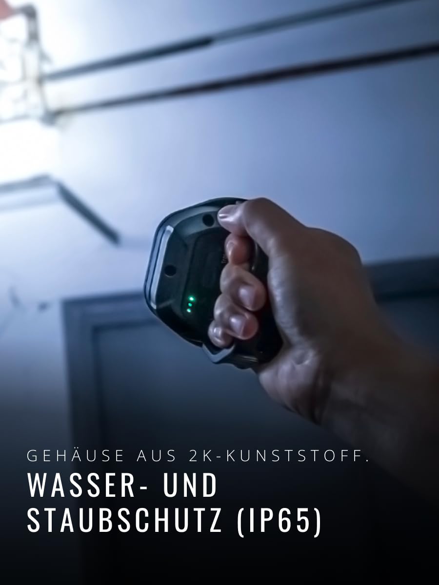 Suprabeam D4r LED Akku Arbeitsleuchte mit 1400 Lumen, 180° verstellbarer Kopf & Magnetfuß, IP65 für Wasser- & Staubschutz