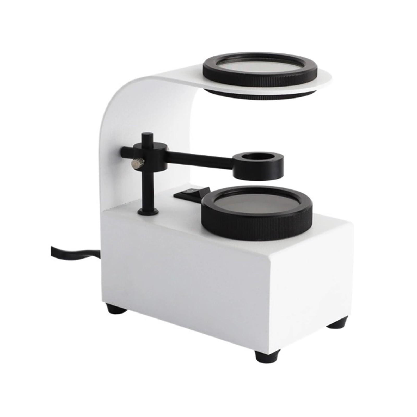 Microscopio Digital. Polarizador De Escritorio con Herramienta Probador Joyería LED, Lupa .Portátil
