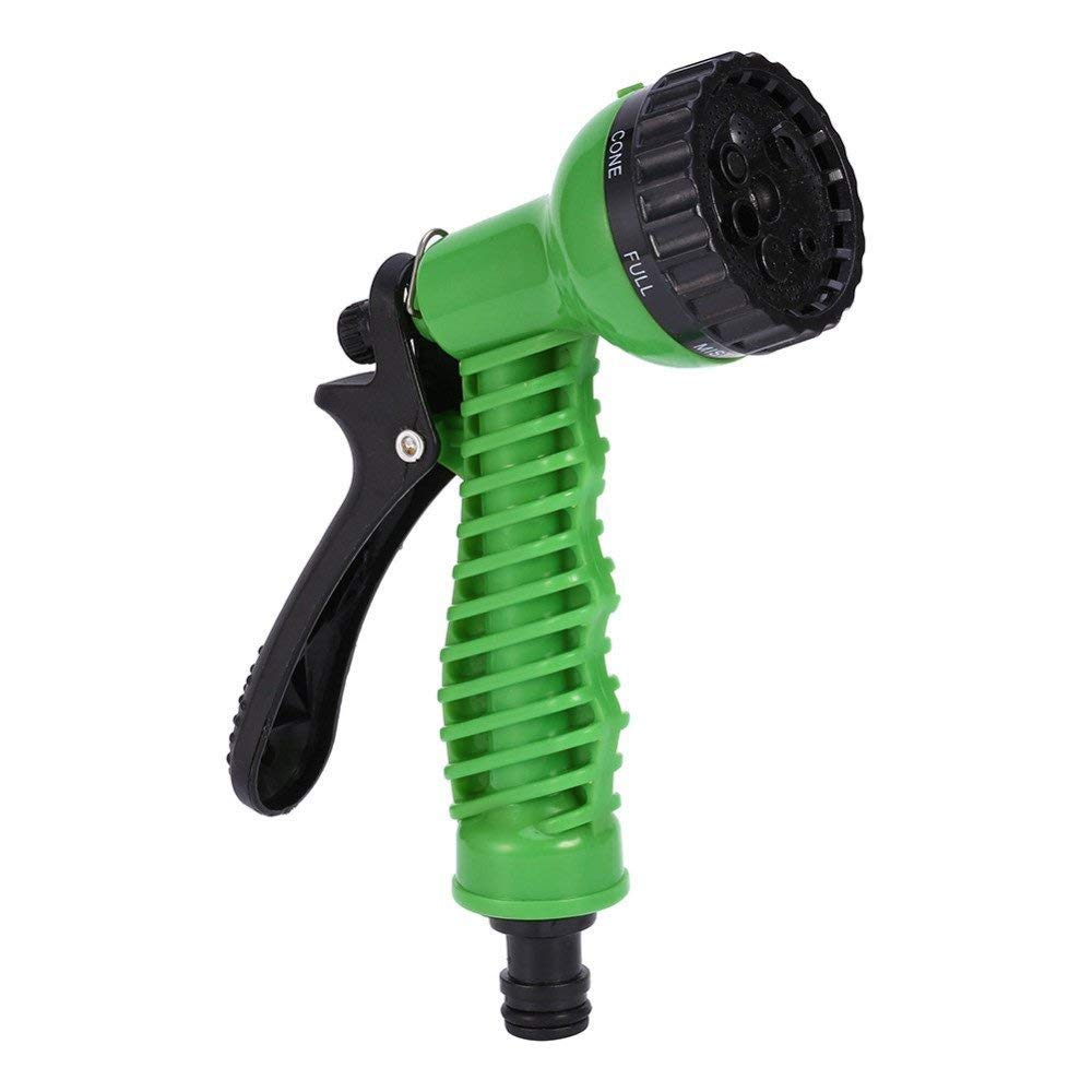 Black Olive 7 Pattern Pressure Gun - 7 in 1 High Pressure Leak Proof Adjustable Garden Hose Nozzle Water Spray Gun with Metal Grip Lock Gardening Spray for Garden Window, Bike Car Washer Gun (B0CGVJBGLF) Amazon Price History, Amazon Price Tracker