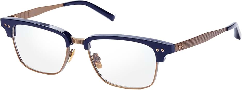 Amazon.com: Eyeglasses Dita STATESMAN THREE DRX 2064 E-NVY-GLD